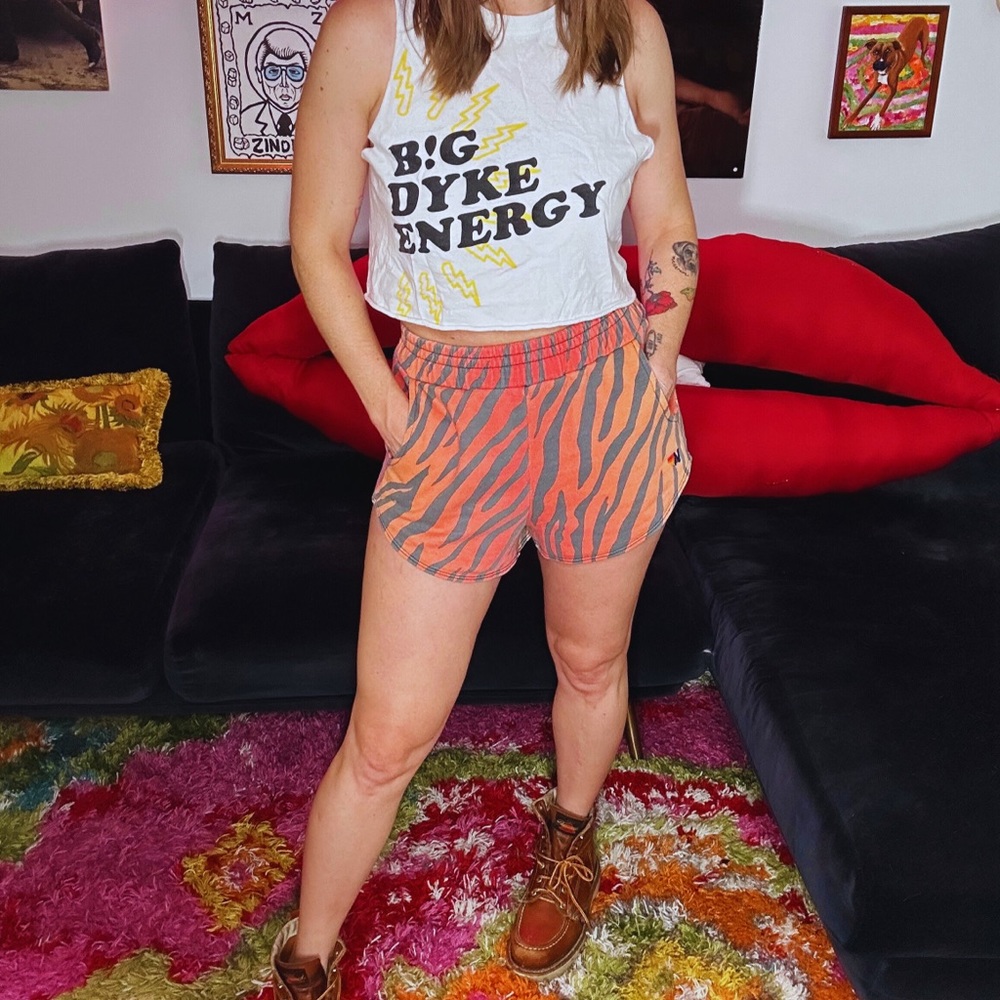Aviator Nation Lounger Shorts in Tiger